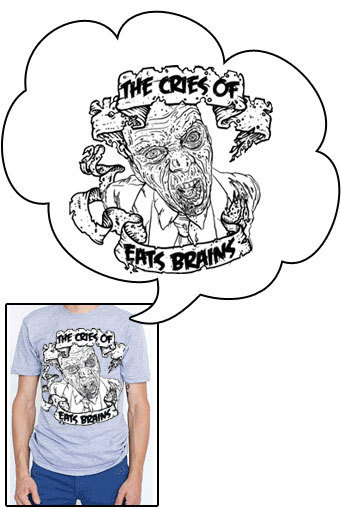 The Cries Of - Zombie Shirt
