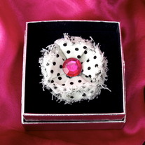 Black & White Polka Dot Karing