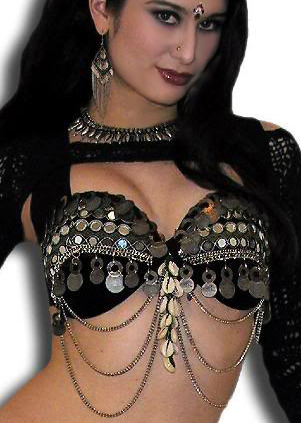 Tribal Banjara Mirror Coin Bra