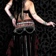Tribal Velvet Tassel Fringe Coin Belt - Thumbnail 2