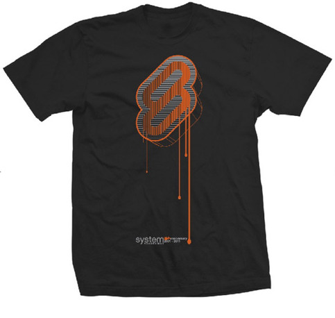 System Ten Year T-Shirt Black