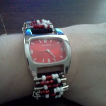 Red White Black Watch 