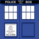 TARDIS Mens Hoodie Sweatshirt S-XXL - Thumbnail 1