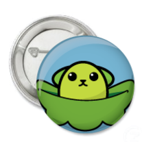 Mameshiba 2 1/4 Inch Pinback Button 