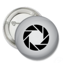 Portal - Aperture Logo 2 1/4 Inch Pinback Button