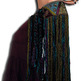 Jeweled Brocade Tribal Fringe Belt - Thumbnail 1