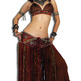 Jeweled Brocade Tribal Fringe Belt - Thumbnail 2