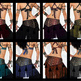Jeweled Brocade Tassel Fringe Hip Scarf - Thumbnail 2