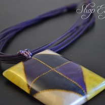 Large Rectangle Necklace 