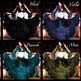 Reversible Tie Dye Gypsy Ghawazee Top - Thumbnail 3