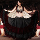Deluxe 25yd Tribal Gypsy Velvet Tier Skirt - Thumbnail 2