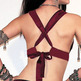 Tribal Gypsy Burnt Velvet Halter Top - Thumbnail 3