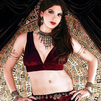Tribal Gypsy Velvet Halter Top