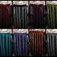 Tribal Stripe Mohair Fringe Belt - Thumbnail 1