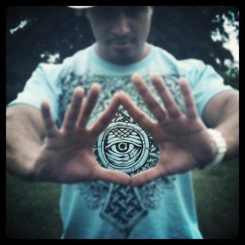 INFLUENCE 'Eternal Vision' Tee (Aqua)