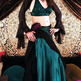 25yd Double Layer Tier Gypsy Skirt - Thumbnail 2