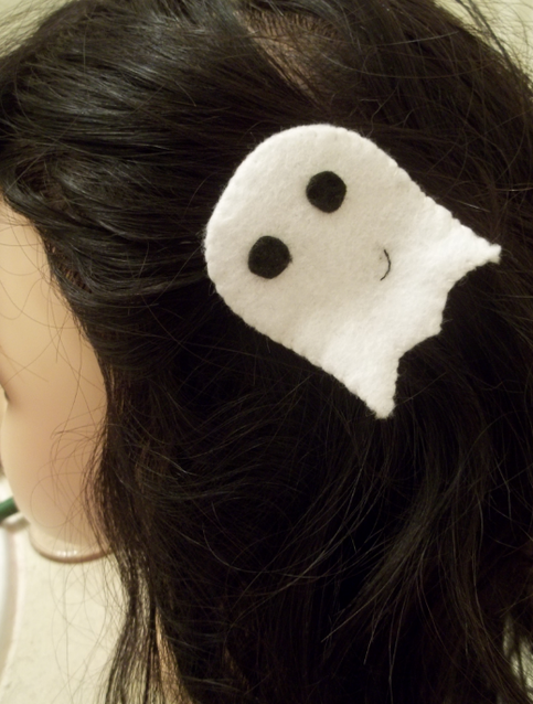 Halloween Ghost Hairclip