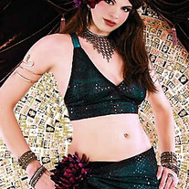Tribal Gypsy Sequin Halter Top