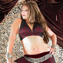 Tribal Gypsy Lace Halter Top