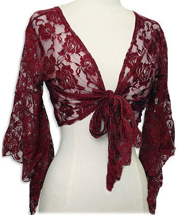 Tribal Gypsy Lace Ghawazee Top