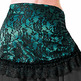 Tribal Gypsy Lace Ruffle Hip Scarf - Thumbnail 2