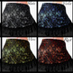 Tribal Gypsy Lace Ruffle Hip Scarf - Thumbnail 4