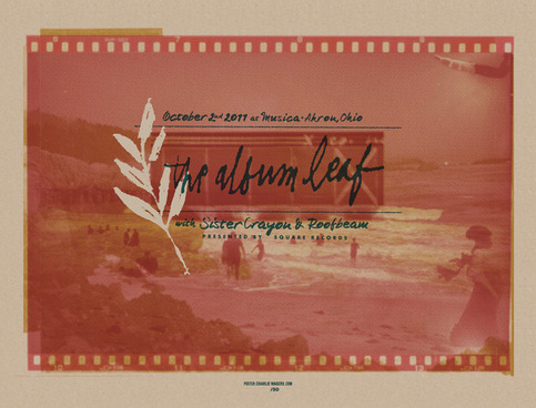 The Album Leaf - Akron Poster