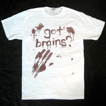Got Brains? Distressed Tee