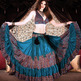 Deluxe 25yd Tribal Gypsy Brocade Skirt - Thumbnail 2
