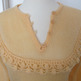 Vintage Peach Sheridan Ruffle Sweater - Thumbnail 1