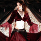 Tribal Gypsy Velvet Ghawazee Top - Thumbnail 2