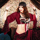 Reversible Burnt Velvet Ghawazee Top - Thumbnail 1