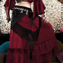 Tribal Gypsy Multiple Ruffle Pantaloons