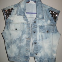BIGTIME PUNK Studded Vest
