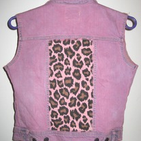 Mini Stud Leopard Vest