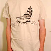 Jeff Pianki Sailboat T-Shirt (Sand)