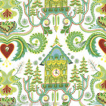 Fat quarter-Hideaway Green House/2503511