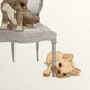 Illustrated Canine Note Cards - French Bulldog - Set of 5 Blank Cards - Thumbnail 2