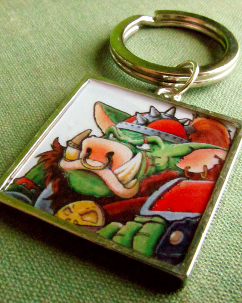 Furhammer P'Orc Keychain