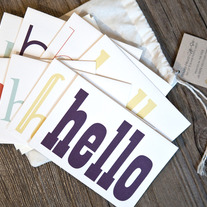 hello set - feminine colors
