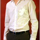 Gryphon on White - Men's LS Dress Shirt - Thumbnail 2