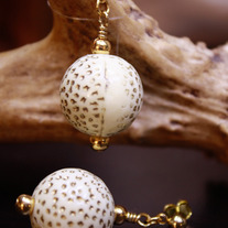 Pitted Atlantic Sweets Dangle Earrings