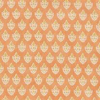 Fat Quarter Fig & Plum Fleur de Lis Persimmon/2008312