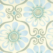 Fat Quarter Fandango Barcelona Sand Azul/27042 17 