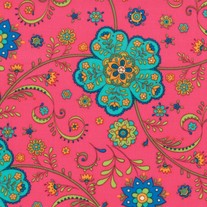 Fat Quarter Summer House Maxine in Popcycle/1144517