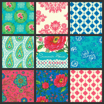 Fat Quarter Bundle Summer House by Lily Ashbury