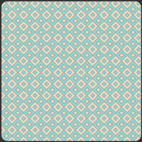 Fat Quarter Moorish Rug Aqua/BA308
