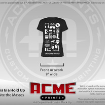 Unite The Masses Girls Tee