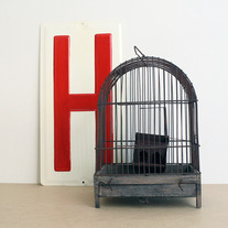 Rustic Vintage Birdcage