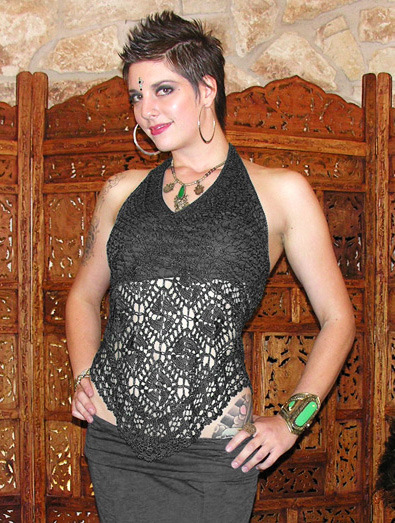 Urban Gypsy Crochet Halter Top